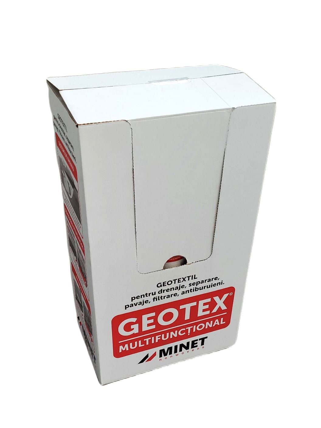 Pachet 96 x Folie membrana geotextil Geotex multifunctional, 100gr/mp, latime 1 m, lungime 12m/rola, suprafata 12mp/rola, suprafata totala 1152 mp - Image 7