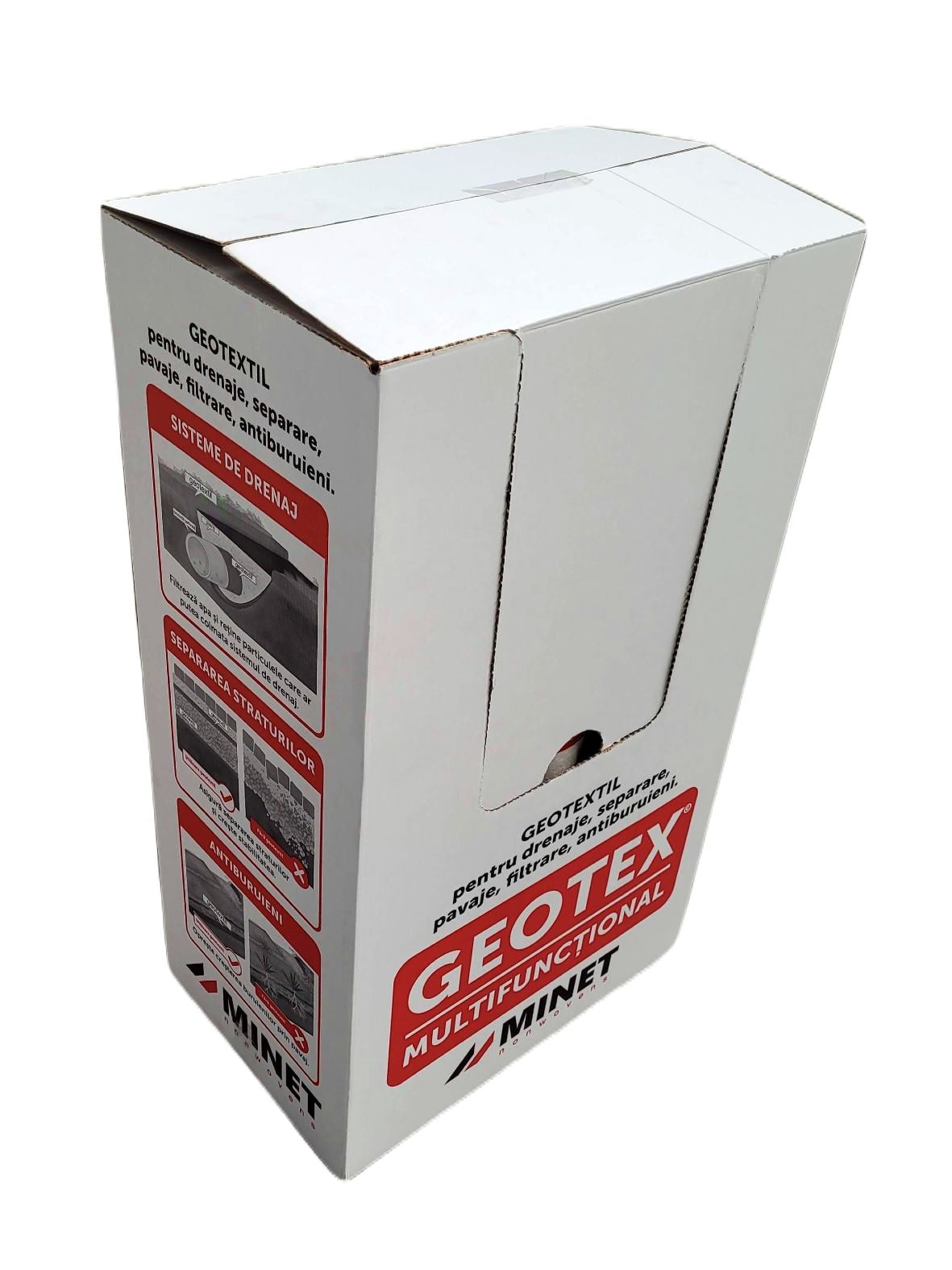 Pachet 96 x Folie membrana geotextil Geotex multifunctional, 100gr/mp, latime 1 m, lungime 12m/rola, suprafata 12mp/rola, suprafata totala 1152 mp - Image 8