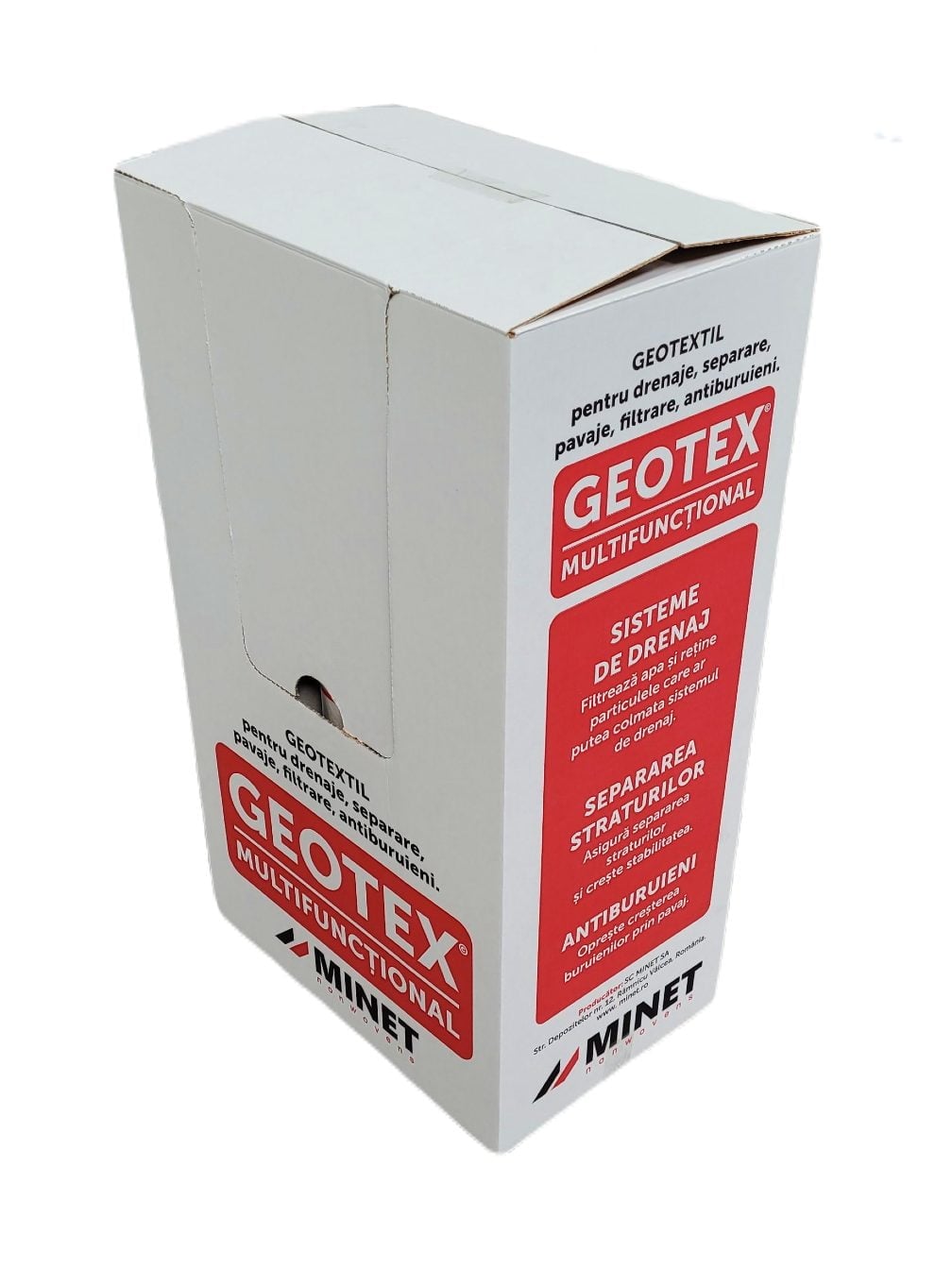 Pachet 96 x Folie membrana geotextil Geotex multifunctional, 100gr/mp, latime 1 m, lungime 12m/rola, suprafata 12mp/rola, suprafata totala 1152 mp - Image 6