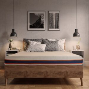 Saltea cu memorie și arcuri individuale Somnexpert AirCool HD Pocket Spring 160×200, înălțime 24 cm, husă detașabilă, fermitate medie