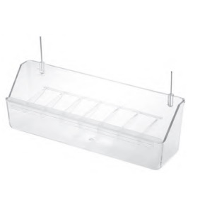 2 Gr Hranitor Voliera 20 Cm Transp 025GT