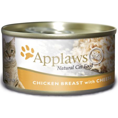Applaws Cat Conserva Piept Pui & Branza 70 g