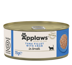 Applaws Cat Cons File Ton & Crab 70 g