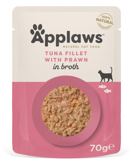 Applaws Cat Plic File Ton Cu Creveti Black Tiger 70 g