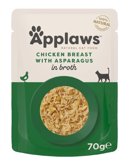 Applaws Cat Plic Piept Pui Cu Sparanghel 70 g