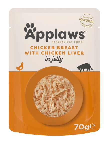 Applaws Cat Plic Piept Pui Si Ficat In Aspic 70 g