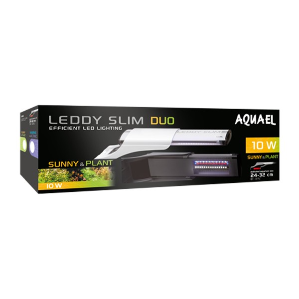 Aquael Lampa Led 10 W Duo Sunny/Plant 50 cm Alba 115151