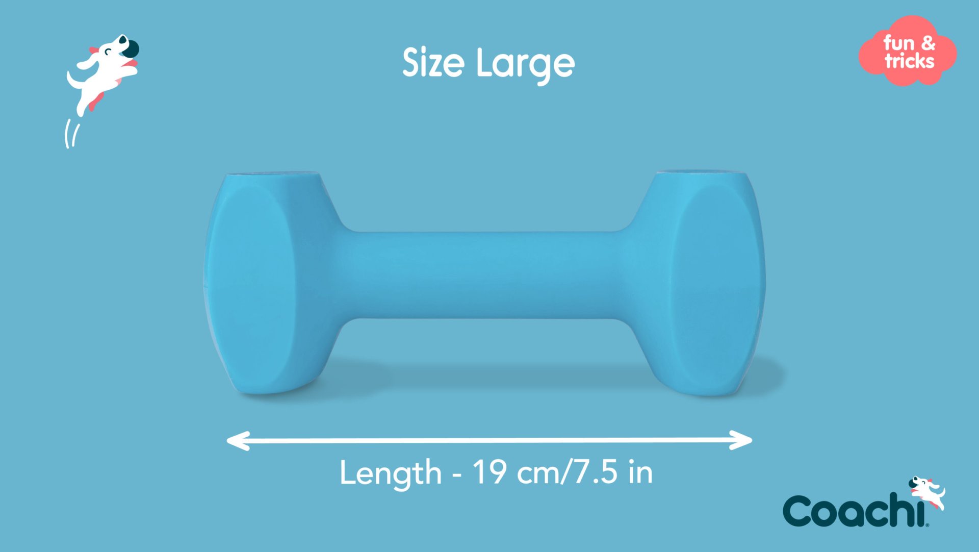 Coa Jucarie Dresaj Coachi Dumbell Large 41412A