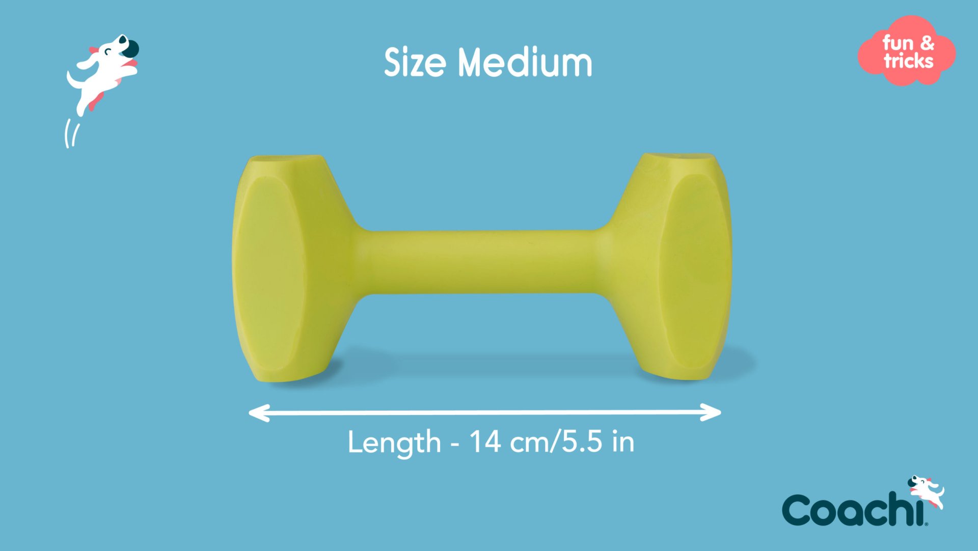Coa Jucarie Dresaj Coachi Dumbell Medium 41411A