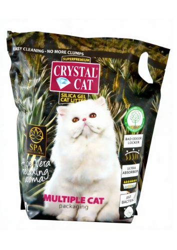 Crystal Cat Nisip Silicatic Aloe Vera – crystal-cat,76-l