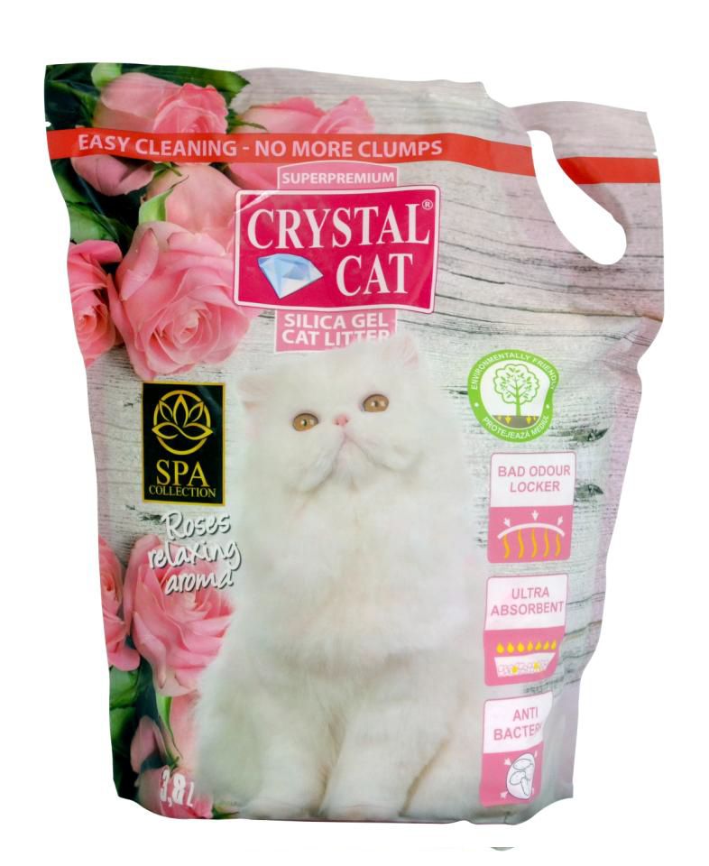 Crystal Cat Nisip Silicatic Trandafir – crystal-cat,76-l