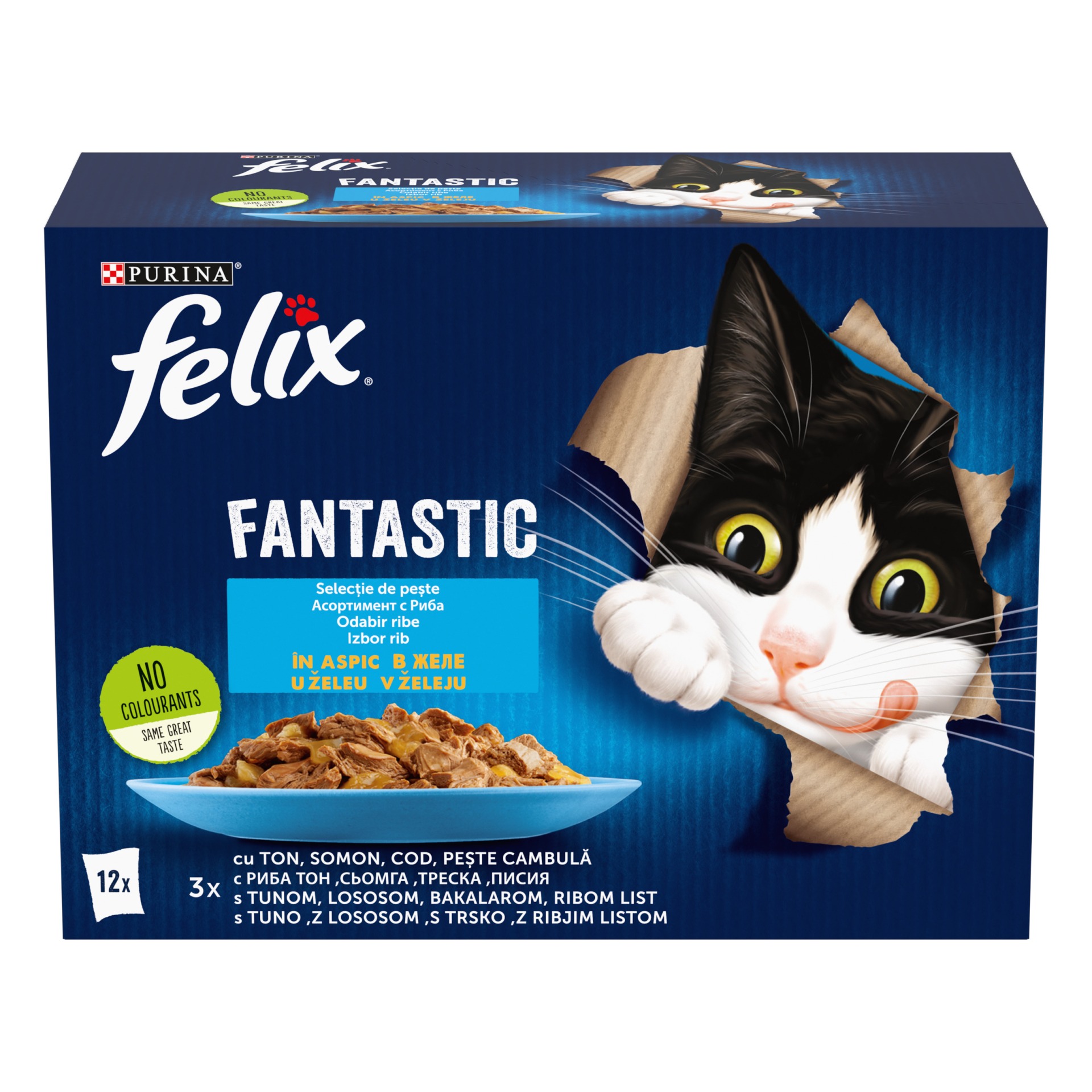 Felix Fantastic Plic Peste 12X85 g