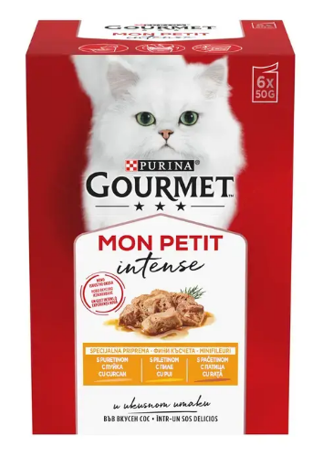 Gourmet Mon Petit Plic Pasare 6 X 50 g