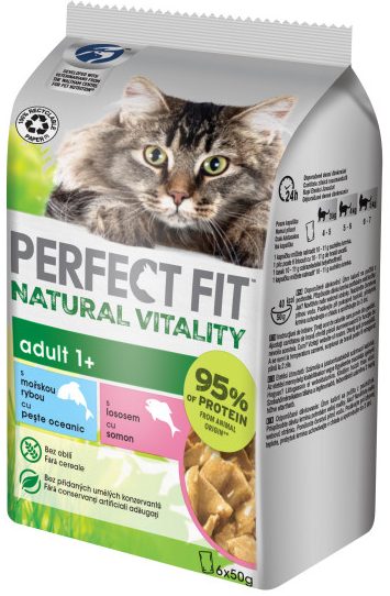 Perfect Fit Plic Cat Somon 6×50 G