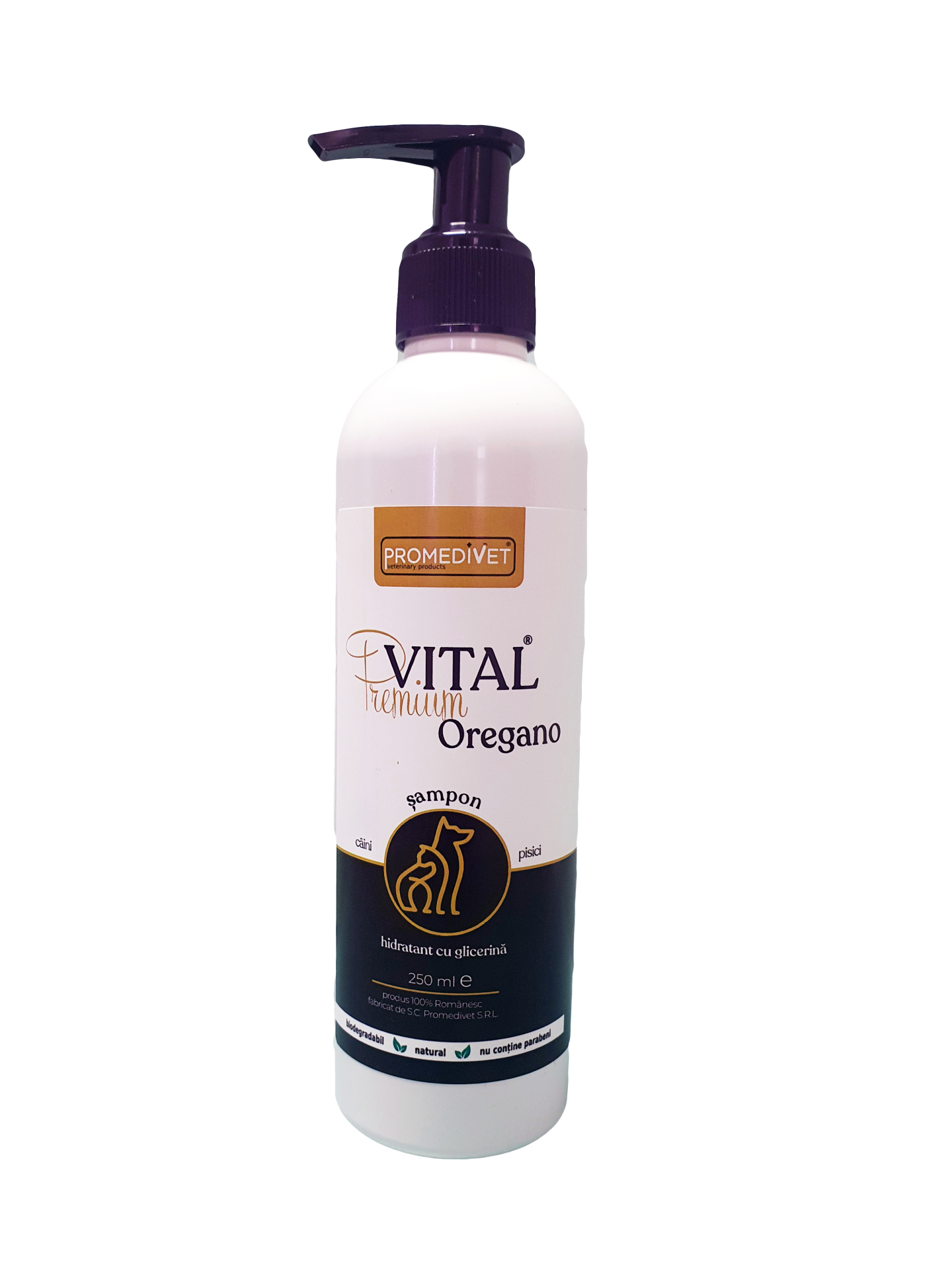 Promedivet Premium Vital Sampon Oregano 250 ml