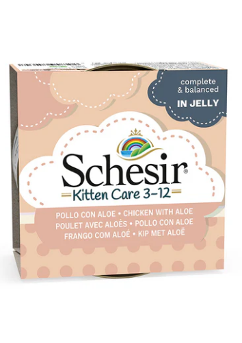 Schesir Pisica Junior Pui/Aloe 85 g