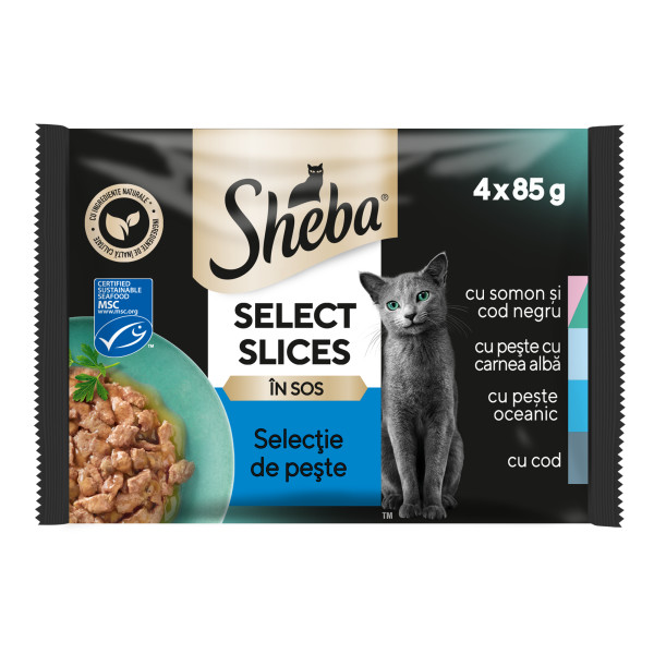Sheba Plic Peste 4X85 g
