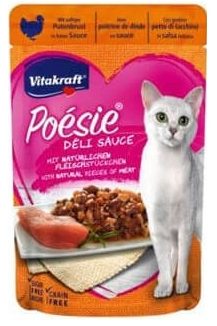 VITAKRAFT PLIC POESIE SAUCE CURCAN 85 G