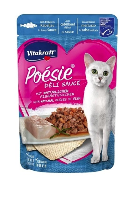 VITAKRAFT PLIC POESIE SAUCE PESTE 85 G