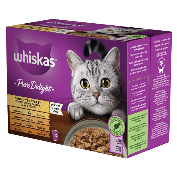 Whiskas Plic Adult Selectii Pasare 12×85 G