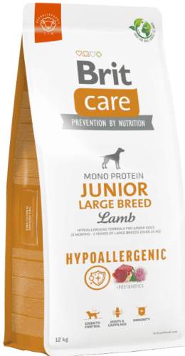 Brit Care Dog Hypoallergenic Junior Large Breed Miel – 3-kg,brit-care