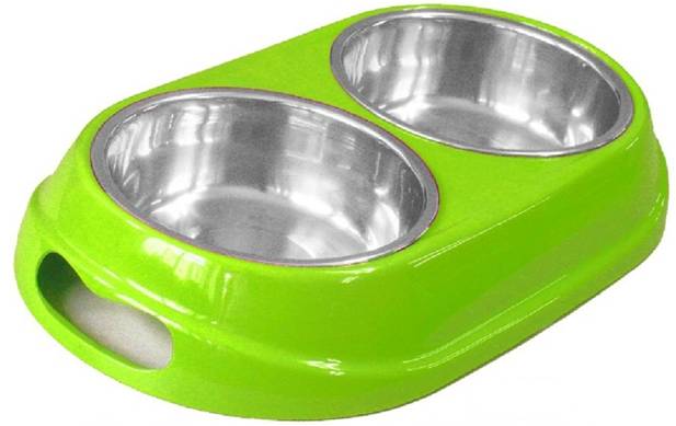Castron Melamina/Inox Green 2×500 ml 8043