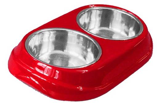 Castron Melamina/Inox Red 2×150 ml 8042