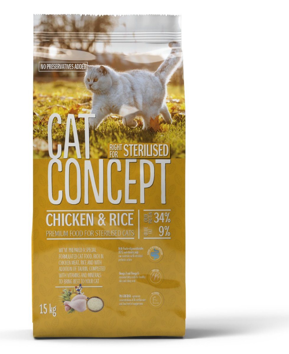 Cat Concept Dry Sterilised – ,1-5-kg