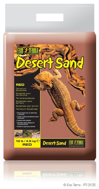 Exo Terra Asternut Desert Sand Rosu 4.5 Kg