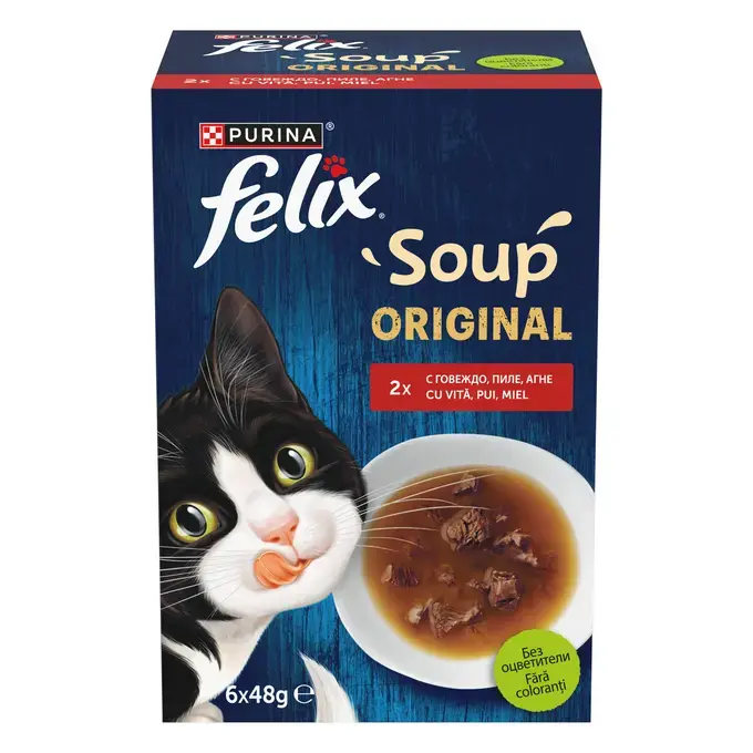 Felix Cat Plic Supa Farm Selection 6×48 g