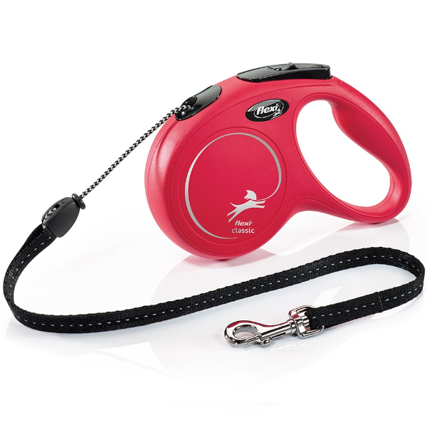 Flexi Lesa New Classic Cord S 8 m – negru