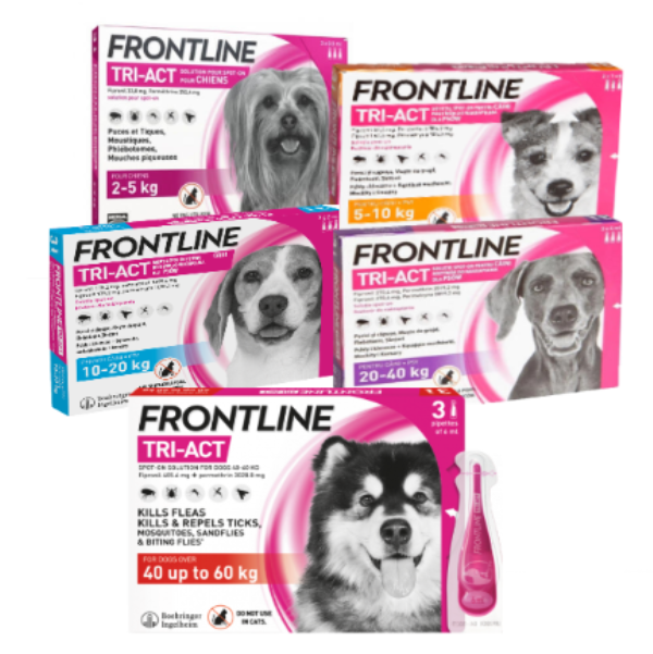 Frontline Tri-Act Caine – s