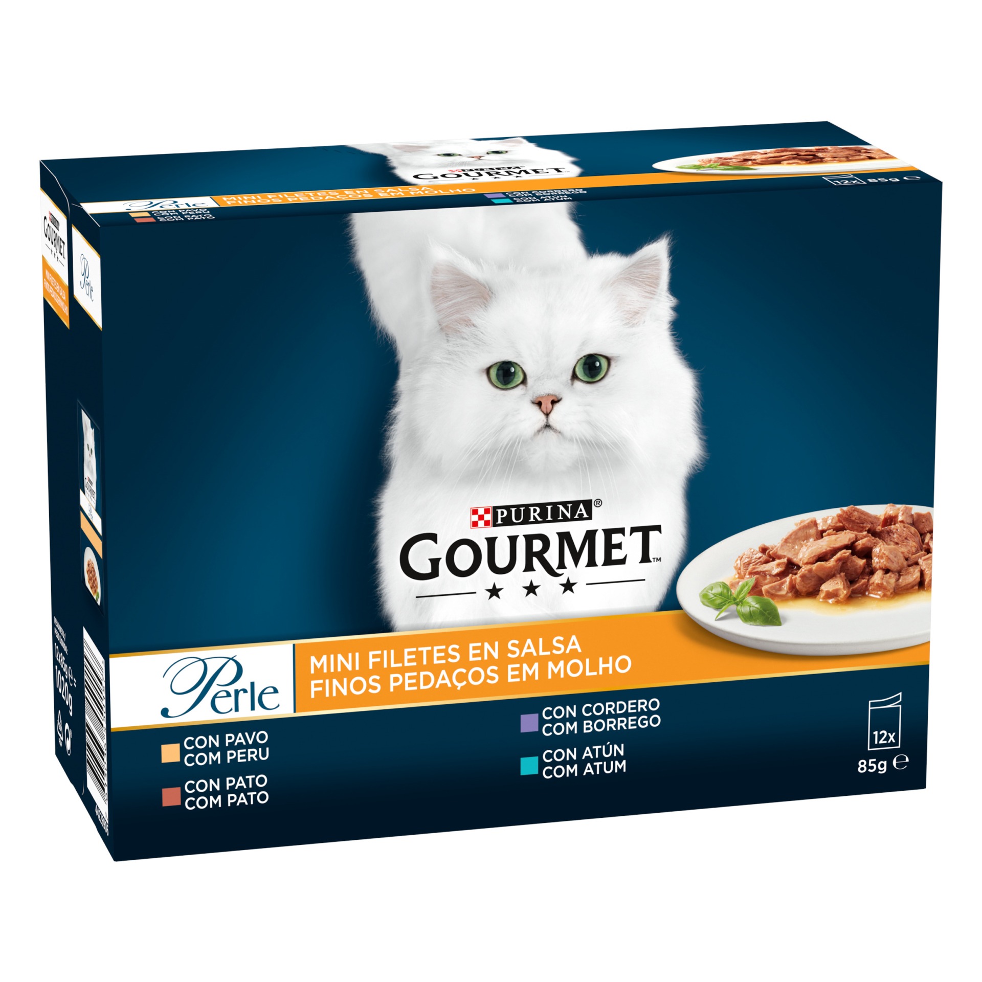 Gourmet Perle Plic Rata 12×85 g