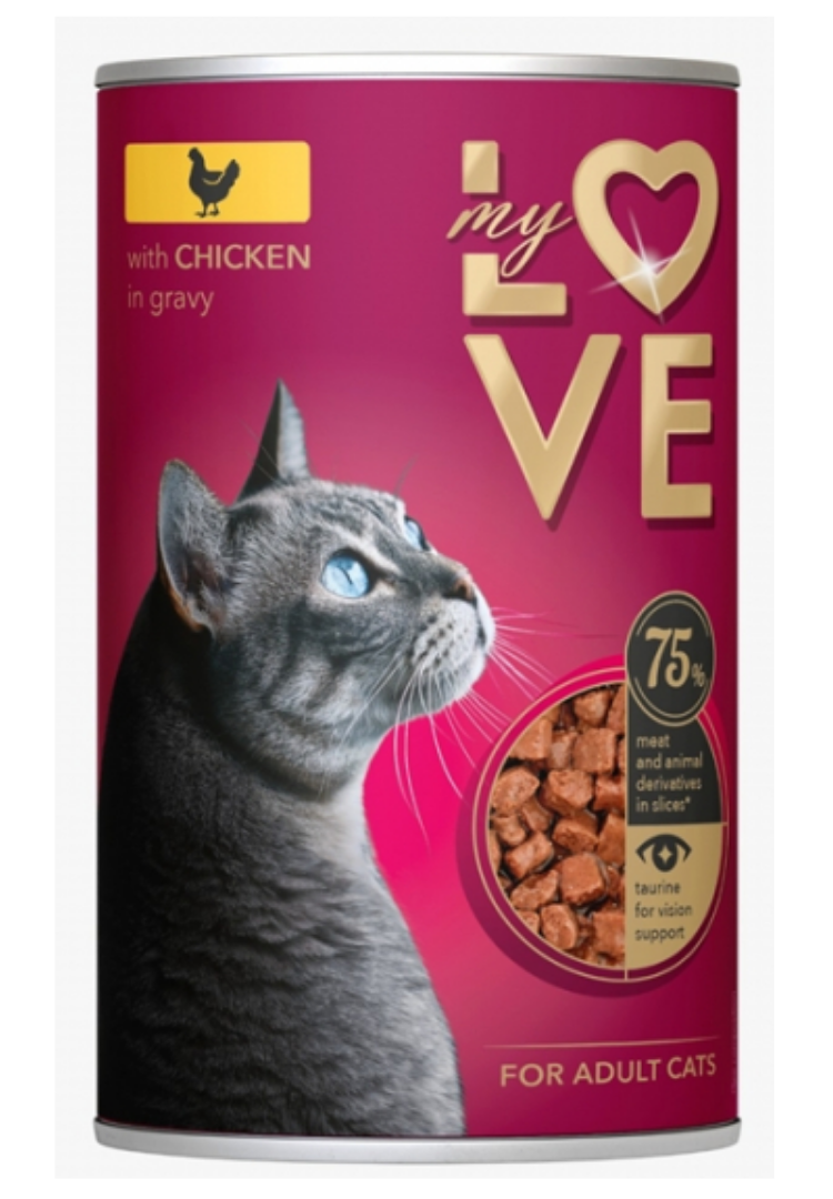 My Love Pisica Conserva Pui 415 g