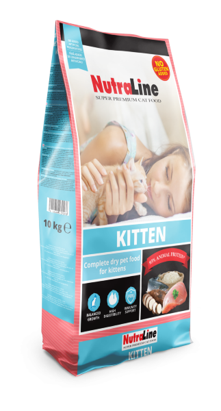 Nutraline Cat Kitten K – 10-kg,nutraline