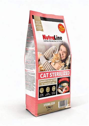 Nutraline Cat Sterilised K – 400-g,nutraline