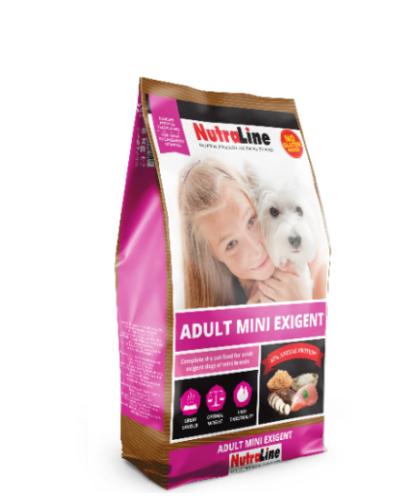 Nutraline Dog Adult Mini Exigent K 1 kg