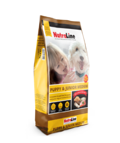 Nutraline Dog Puppy&Junior Medium 3 Kg K