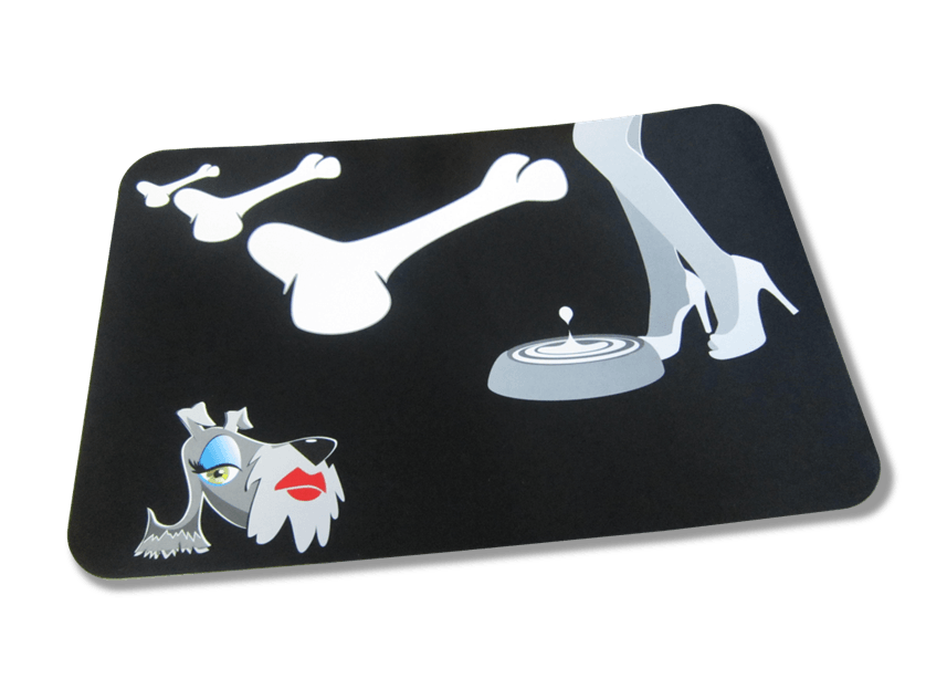 PAD CASTRON CAINI GLAMOUR BONE 43×28 CM 8046