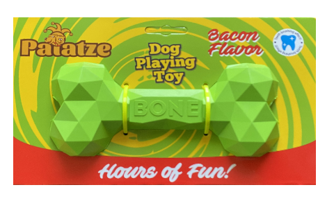 Paiatze Dog Chew Bone Natural Rubber BKC662 – s