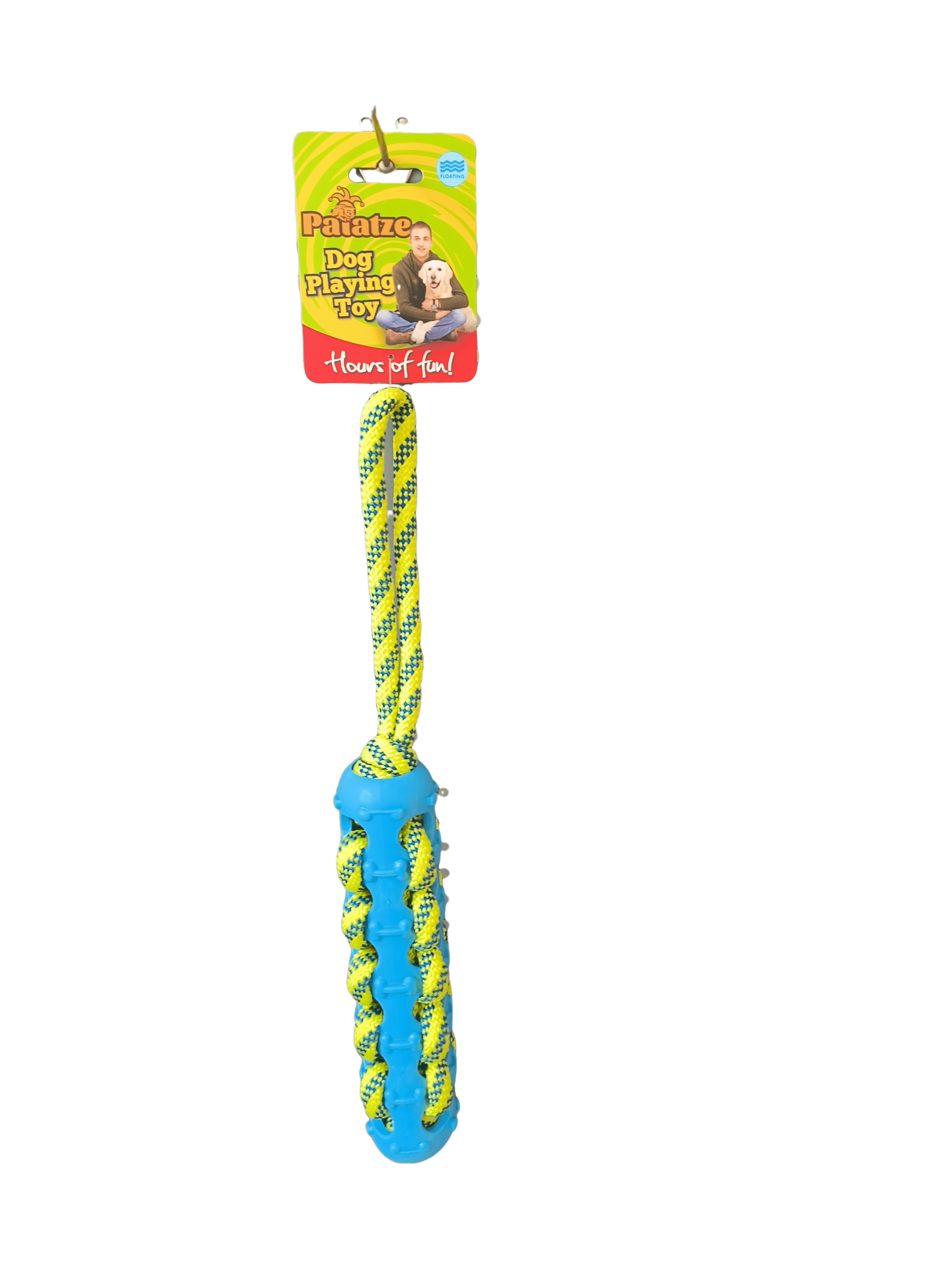 PAIATZE DOG FLOATING FLOATING ROPE + TPR STICKER 40 CM