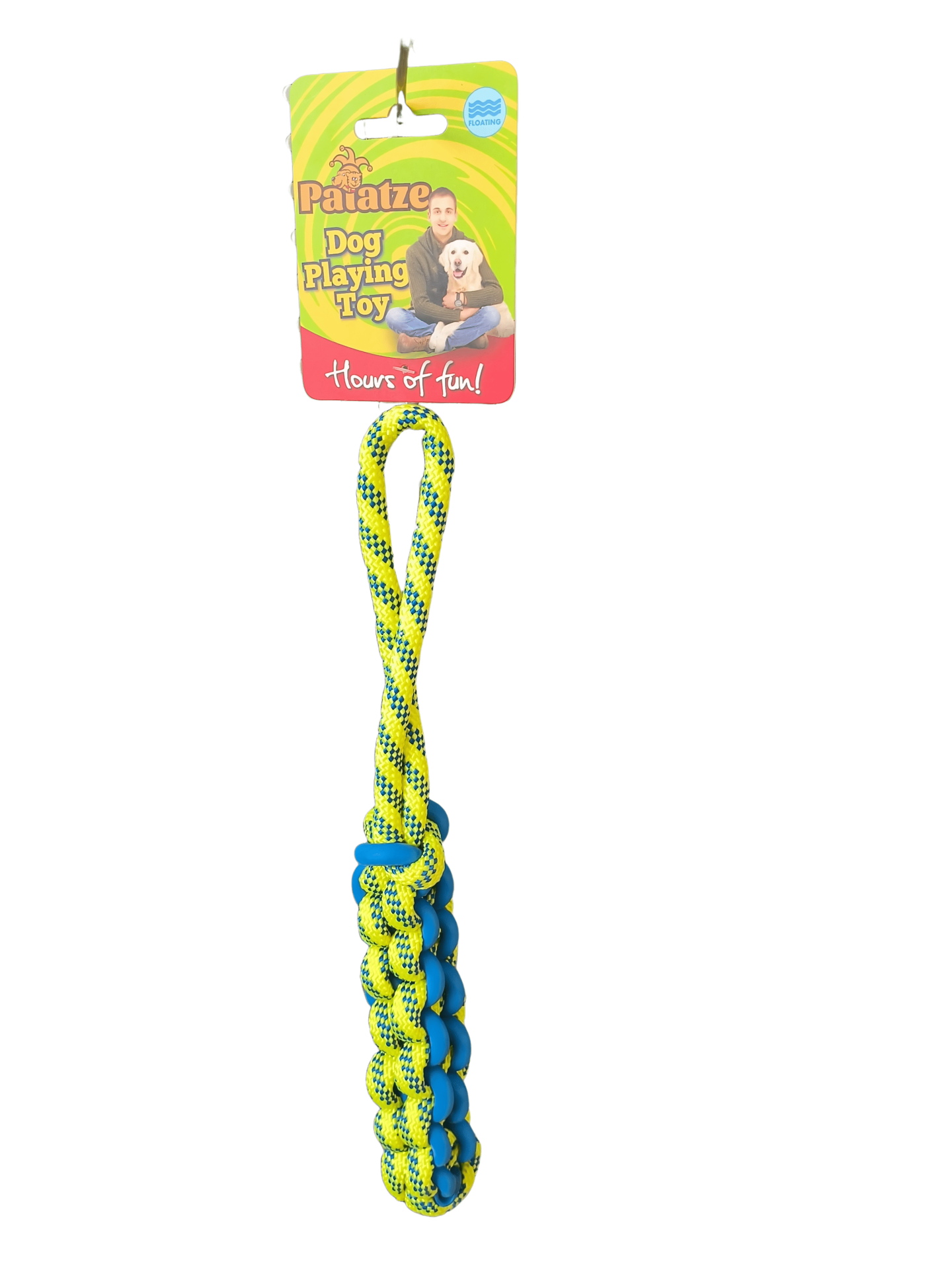 PAIATZE DOG FLOATING FLOATING ROPE TPR STRIPES 36 CM