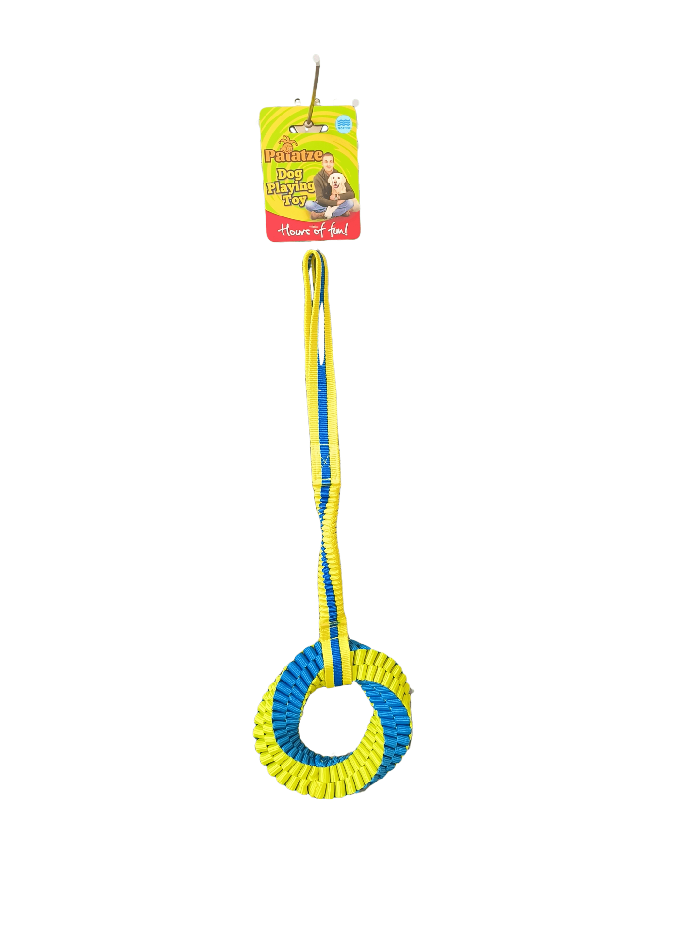 PAIATZE DOG FLOATING TWISTED RING + HANDLE 53 CM