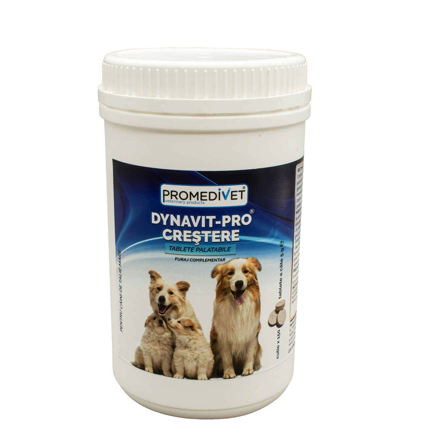 Promedivet Dynavit Pro Crestere Caini Talie Mare – 150-tbl