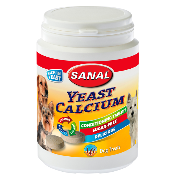 Sanal Dog Yeast Calcium – 75-g