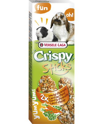Versele Laga Batoane cu Morcov si Patrunjel pentru Iepuri si G-Pig – 2 bucati 110 g