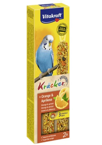 Vitakraft Baton Perus Cu Portocale si Caise 2 buc 60 g