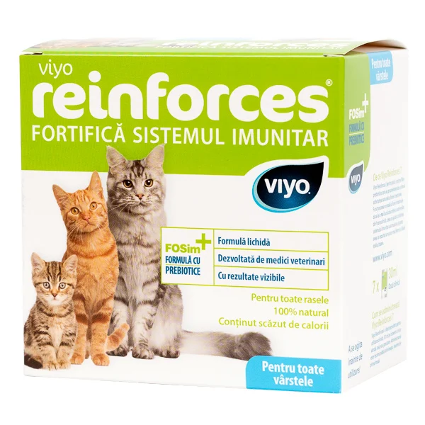 Viyo Cats Reinforces All Ages 7×30 ml – viyo,30x30ml